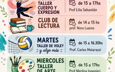 Talleres de la Biblioteca: propuestas para toda la comunidad